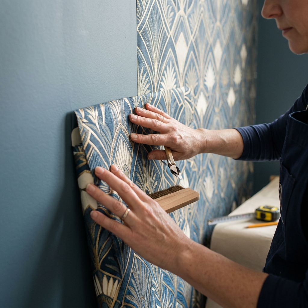 Modern Wallpapering - Professional painting project in Gort